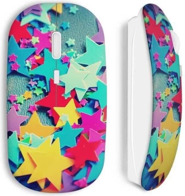 Maniacase Mouse Wireless - Stelle Colorate