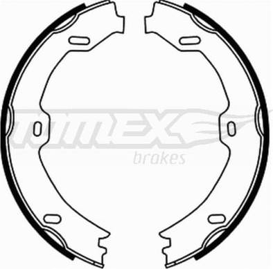 Tomex TX Brake Shoes Rear Axle