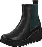 Stiefelette Leder/Textil