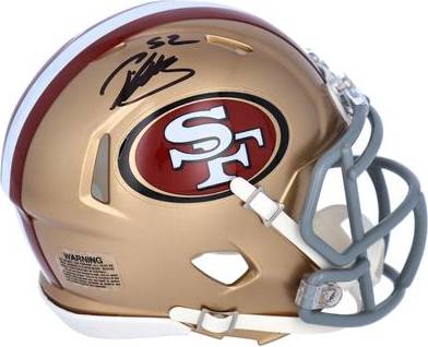 Fanatics Authentic Patrick Willis Autographed Riddell Speed Mini Helmet