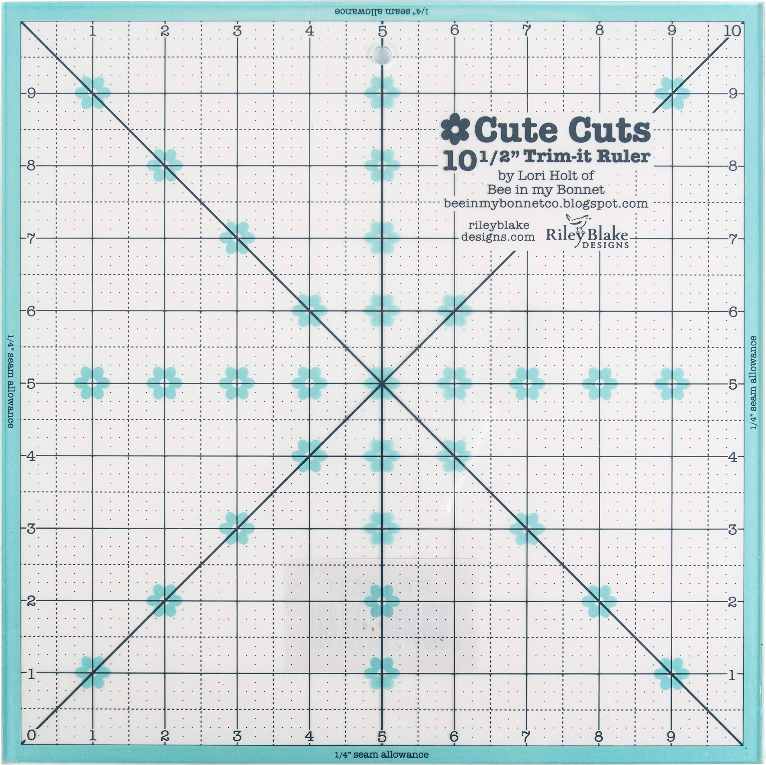 Riley Blake Designs Trim IT Ruler White