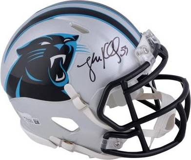 Fanatics Authentic Carolina Panthers Autographed Riddell Speed Mini Helmet