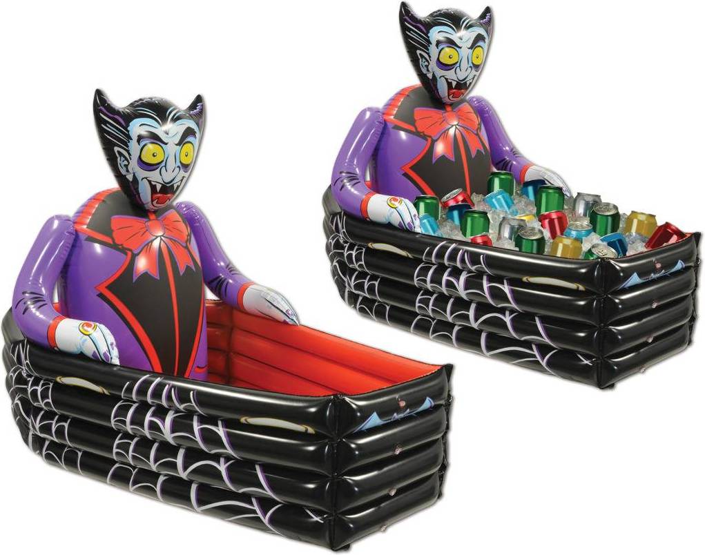 Halloween decorations Beistle Inflatable Decorations Vampire & Coffin Cooler