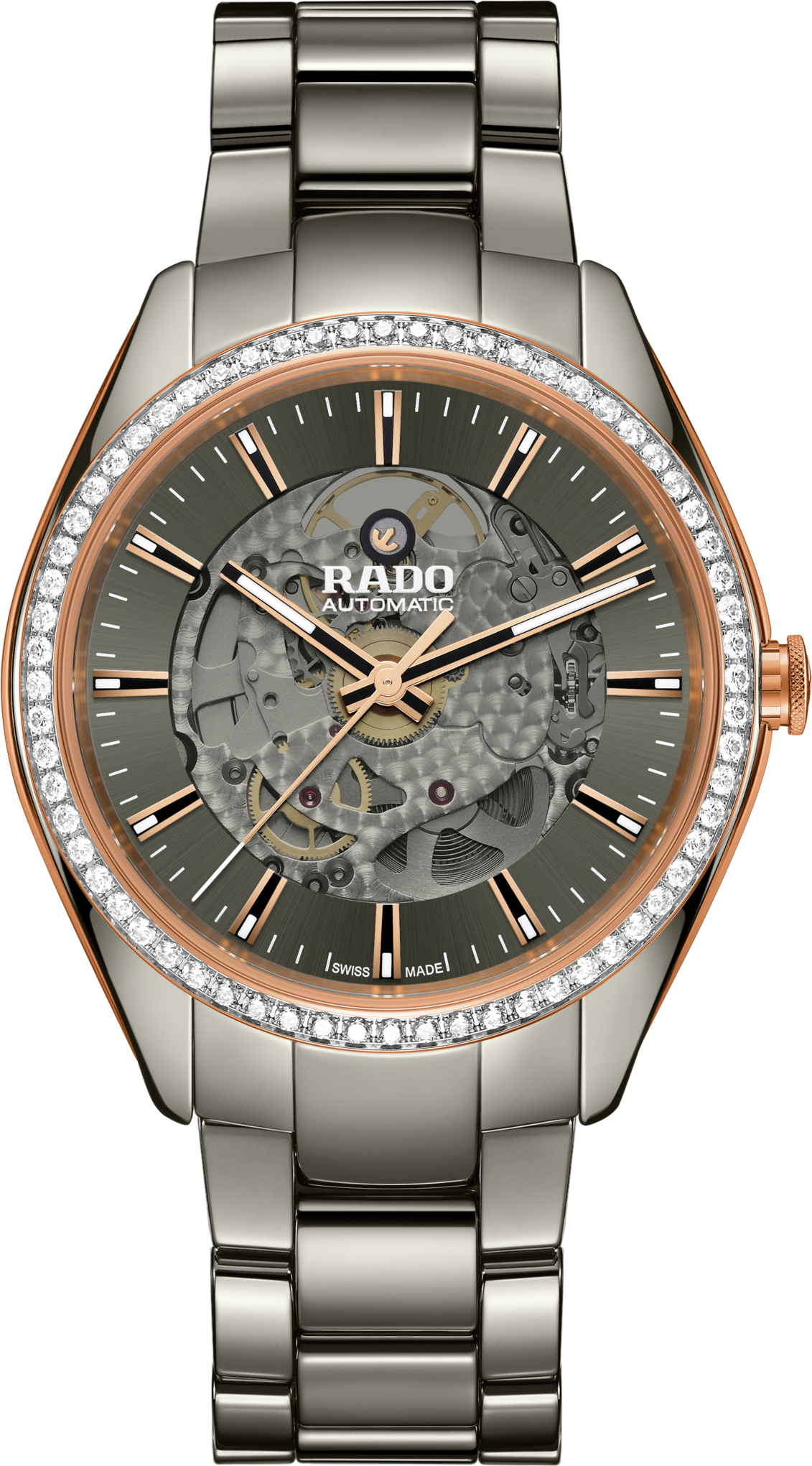 Rado Hyper Chrome Automatic Diamonds R32158102 light