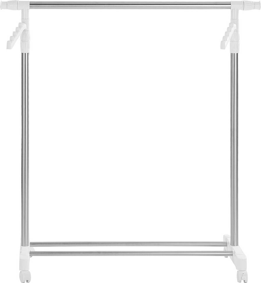 Heavy duty clothes drying rack Rebrilliant Heavy Duty Retractable Rolling Drying Rack