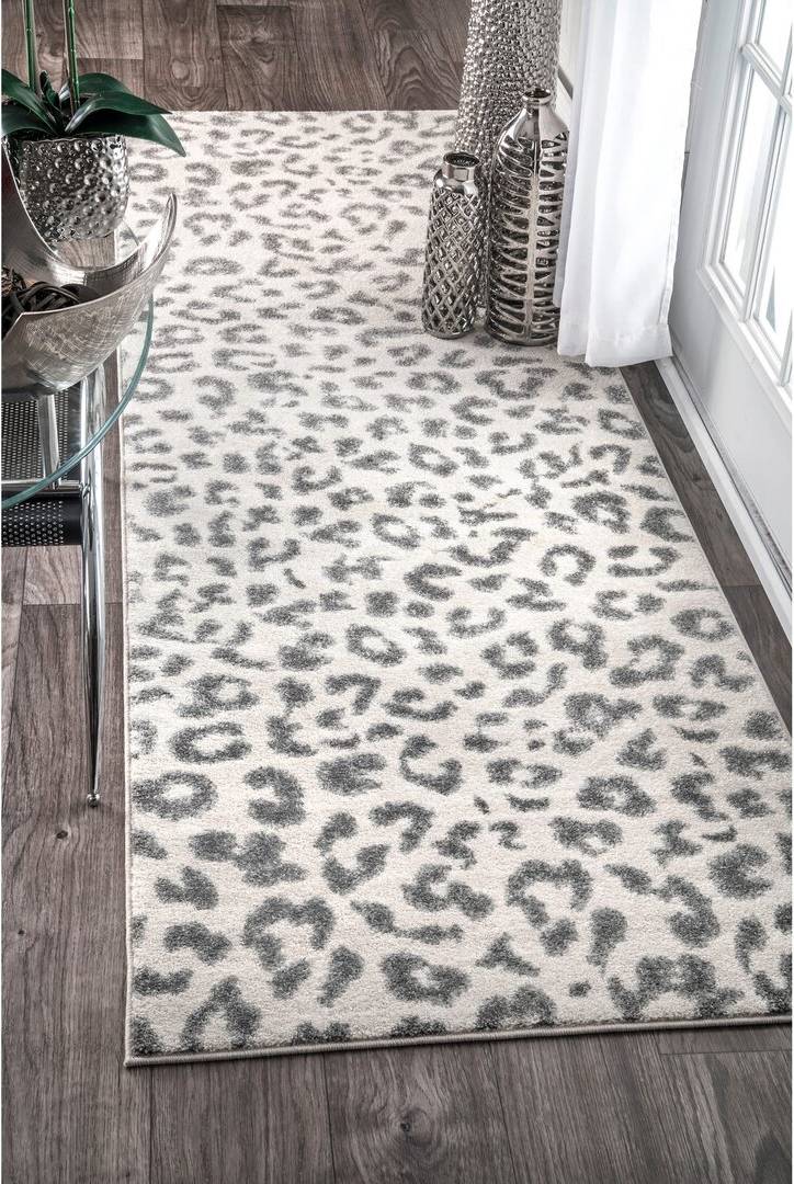 Blue Elephant Ruiz Rug Grey