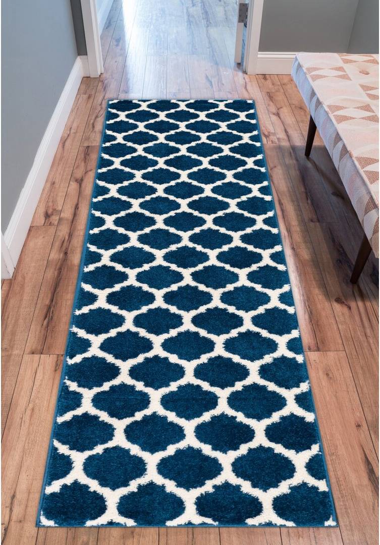 Breakwater Bay Milltown Rug Blue