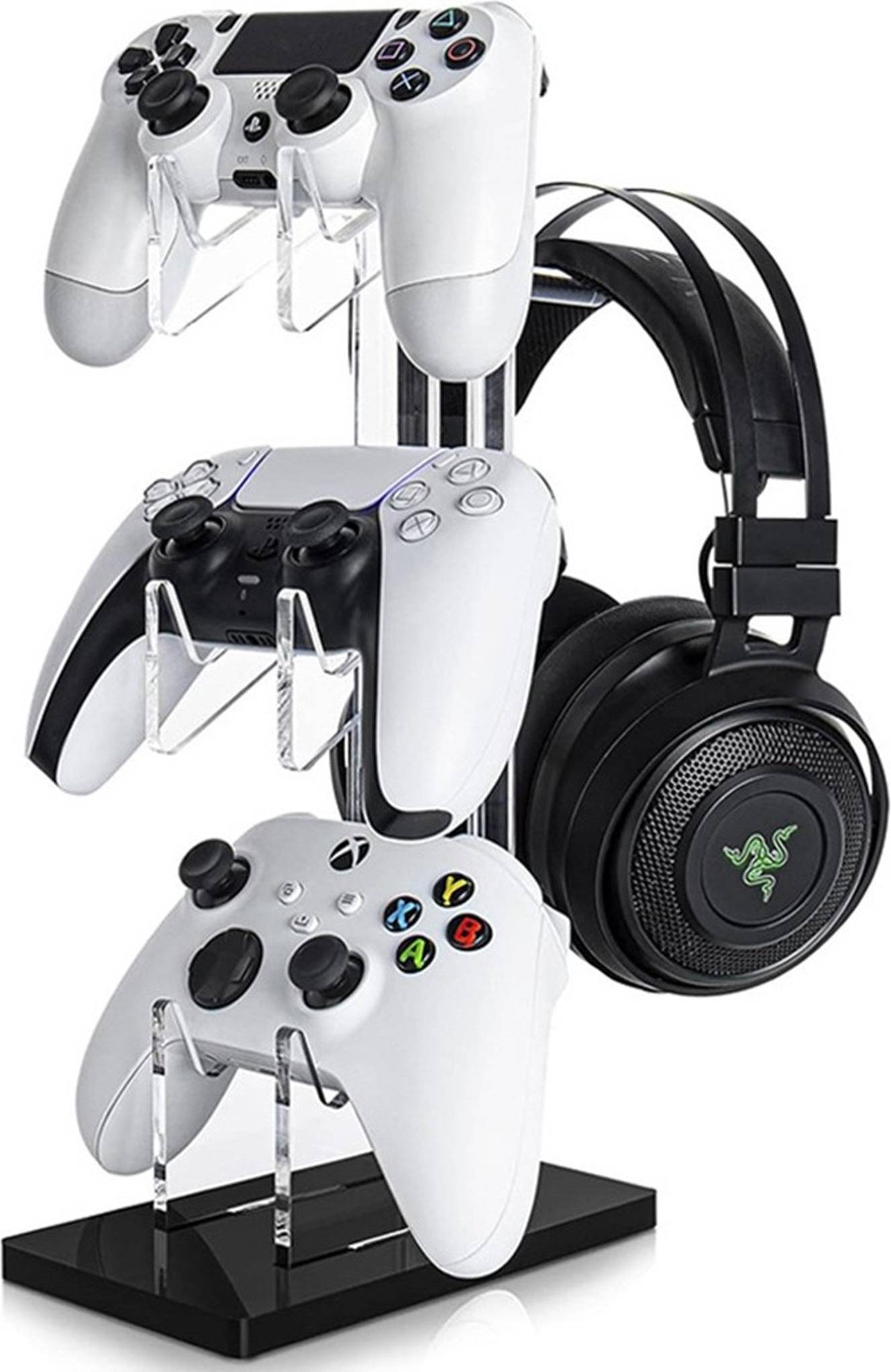 MAULUND Stander til Controller & Headset - Sort