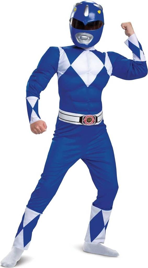 Disguise Boys Power Rangers Blue Ranger Costume