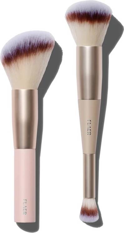 Flaer Mini Base Makeup Brush Kit