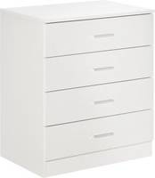 Homcom Vertical Storage Cabinet 4-Drawer Chest Kommode