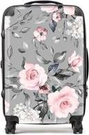 Pink roses Warren Reed Pink Roses Suitcase Medium