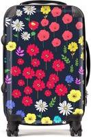Warren Reed Multicoloured Flower Pattern Suitcase