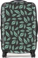 Warren Reed Delicate Leaf Suitcase Green