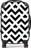 Warren Reed And White Abstract Pattern Suitcase Cabin