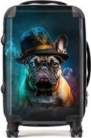 Warren Reed French Bulldog Splashart Suitcase