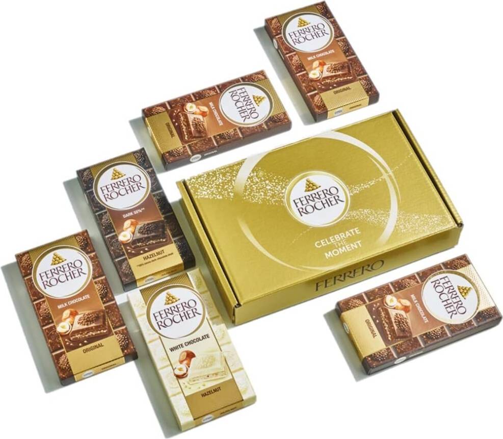 Ferrero Rocher Ferrero Rocher, Chocolate Bundle Gift Box 90g Each 1pack