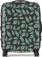 Warren Reed Delicate Leaf Suitcase Green
