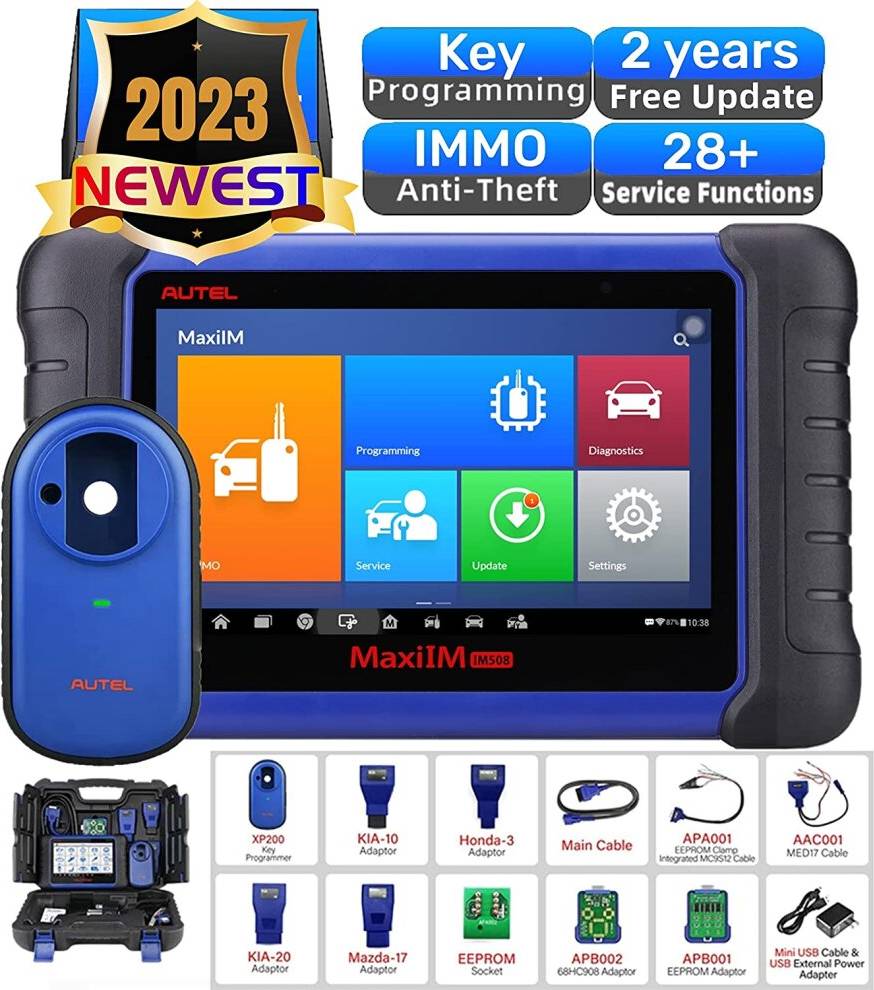 Obd2 scanner Autel MaxiIM IM508S IMMO Key Programming
