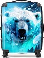 Warren Reed Bear Face Splashart Suitcase