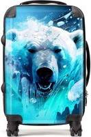 Warren Reed Bear Face Splashart Suitcase