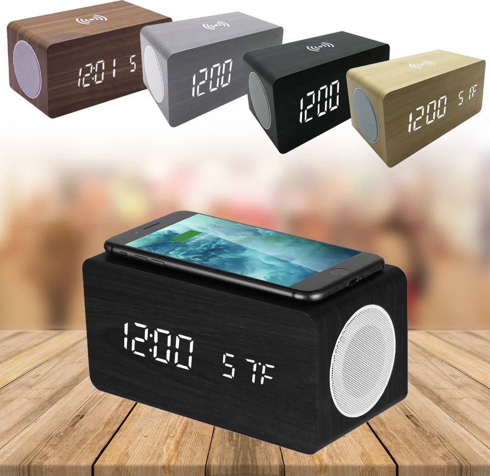 Qi wireless charging Zummy Digital LED