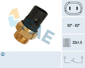 Fae Temperature Switch Radiator Fan 37250
