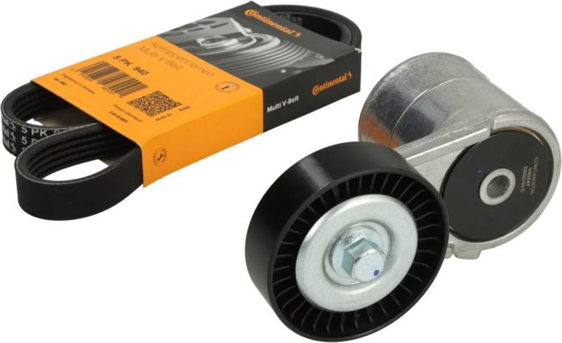 Contitech V-Ribbed Belt Set 5PK940K1