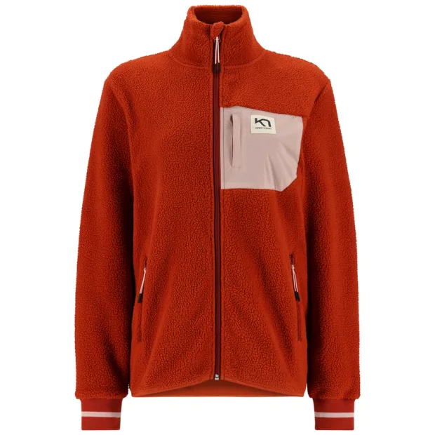Kari traa røthe fleece Kari Traa Rothe Midlayer Fleece Jacket - Maple