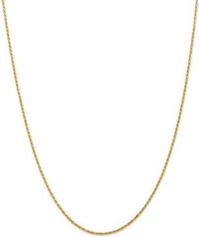 Solid gold chain Primal Gold Diamond Cut Rope Chain - Gold