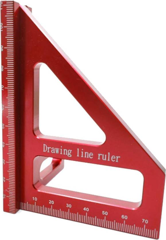 SKESRJTOP Square Ruler Miter High Precision Marking Gauge for Engineer Carpenter Angle Measurer