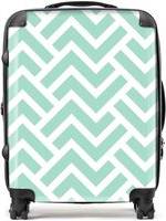 Warren Reed Geometric Pattern Suitcase Large