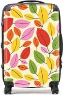 Warren Reed Autumn Leaves Suitcase Red