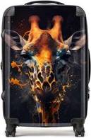 Warren Reed Giraffe Face Splashart Suitcase