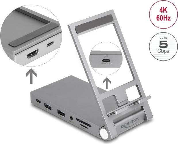 DeLock Dockingstation Notebook Tabletstander