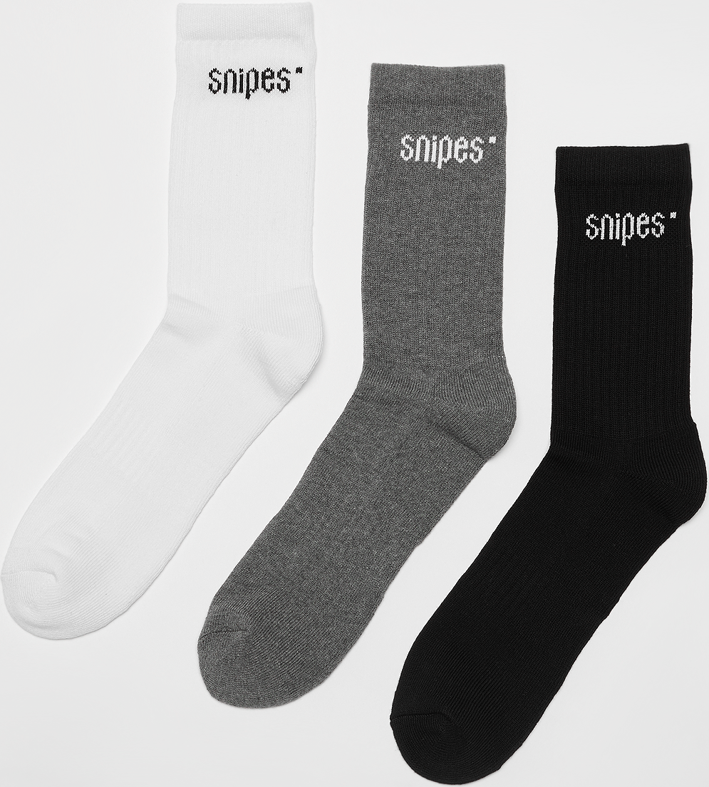 Small Logo Essential Crew Socks - Multicolore