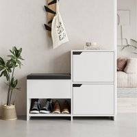 Decortie Haven Modern Bench Shoe Rack