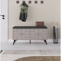 Decortie Dude Modern Bench Shoe Rack