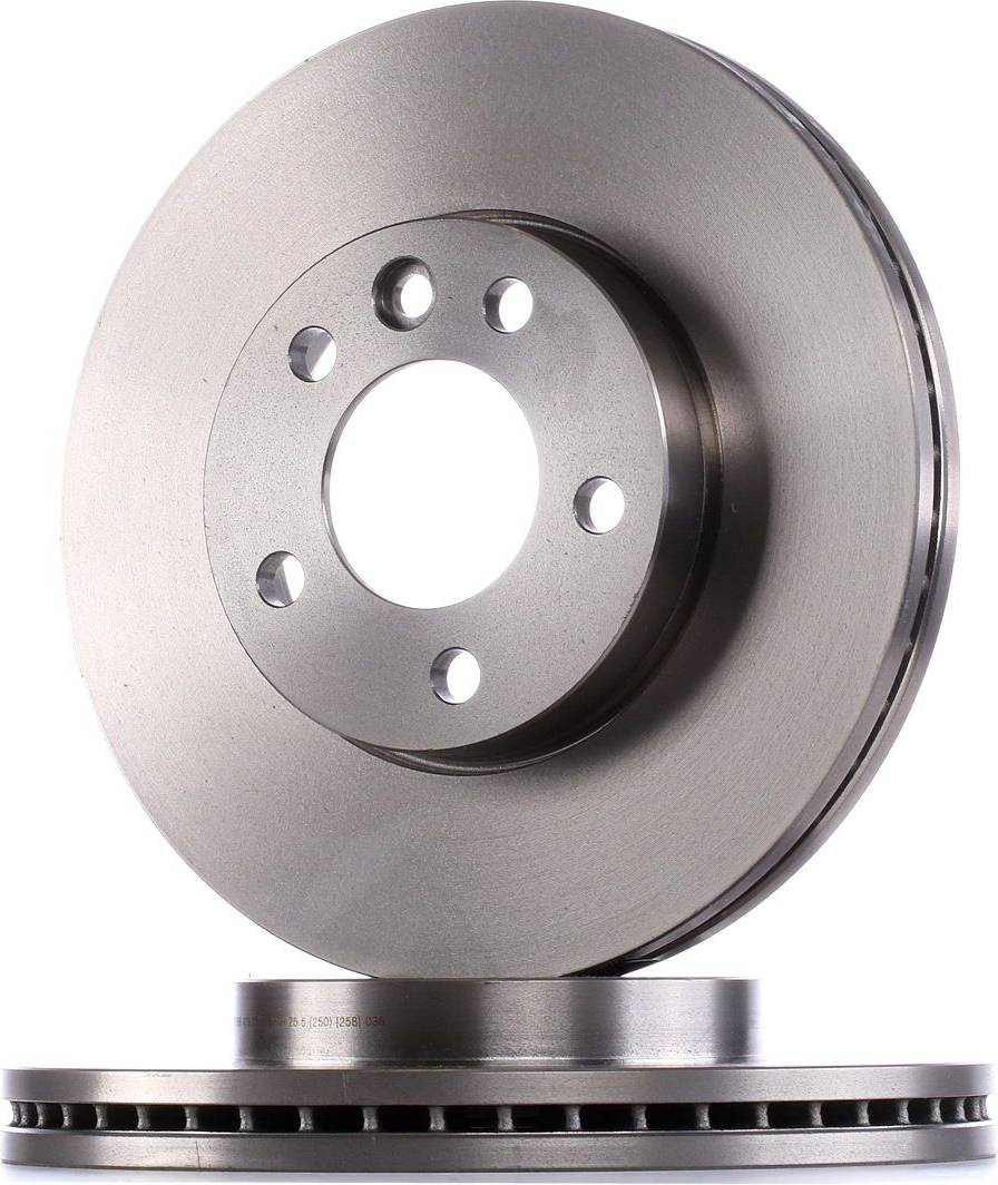 Bosch RIDEX 82B0189 Brake Disc Front Axle