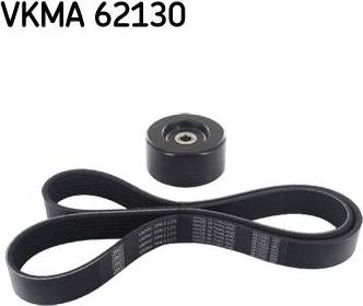 SKF V-Ribbed Belt Set VKMA