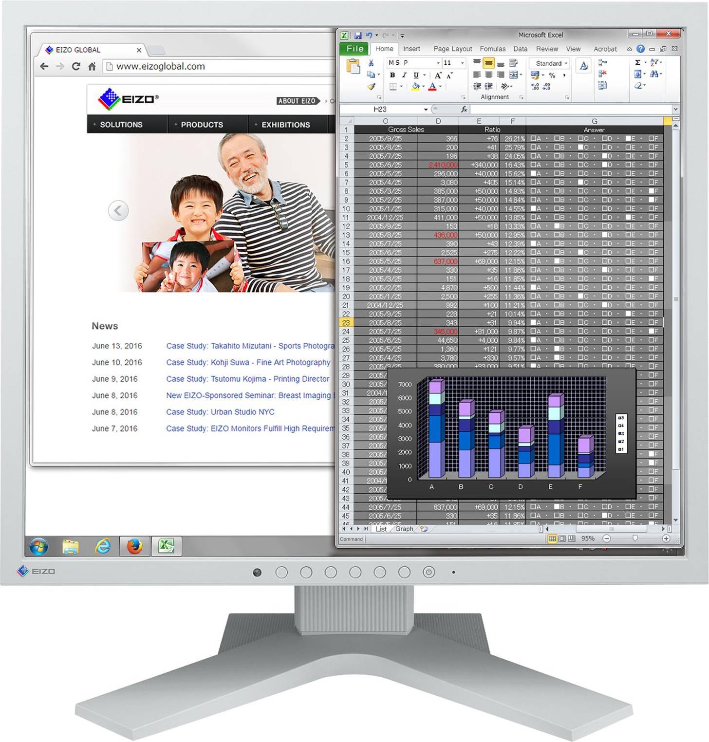 Eizo S1934 FlexScan 19 Inch Monitor