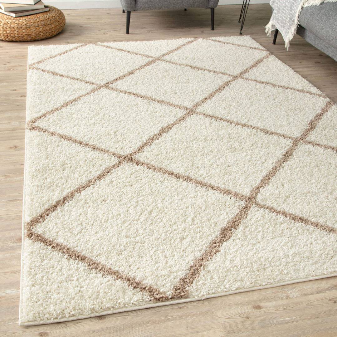 THE RUGS Myshaggy Collection Diamond White