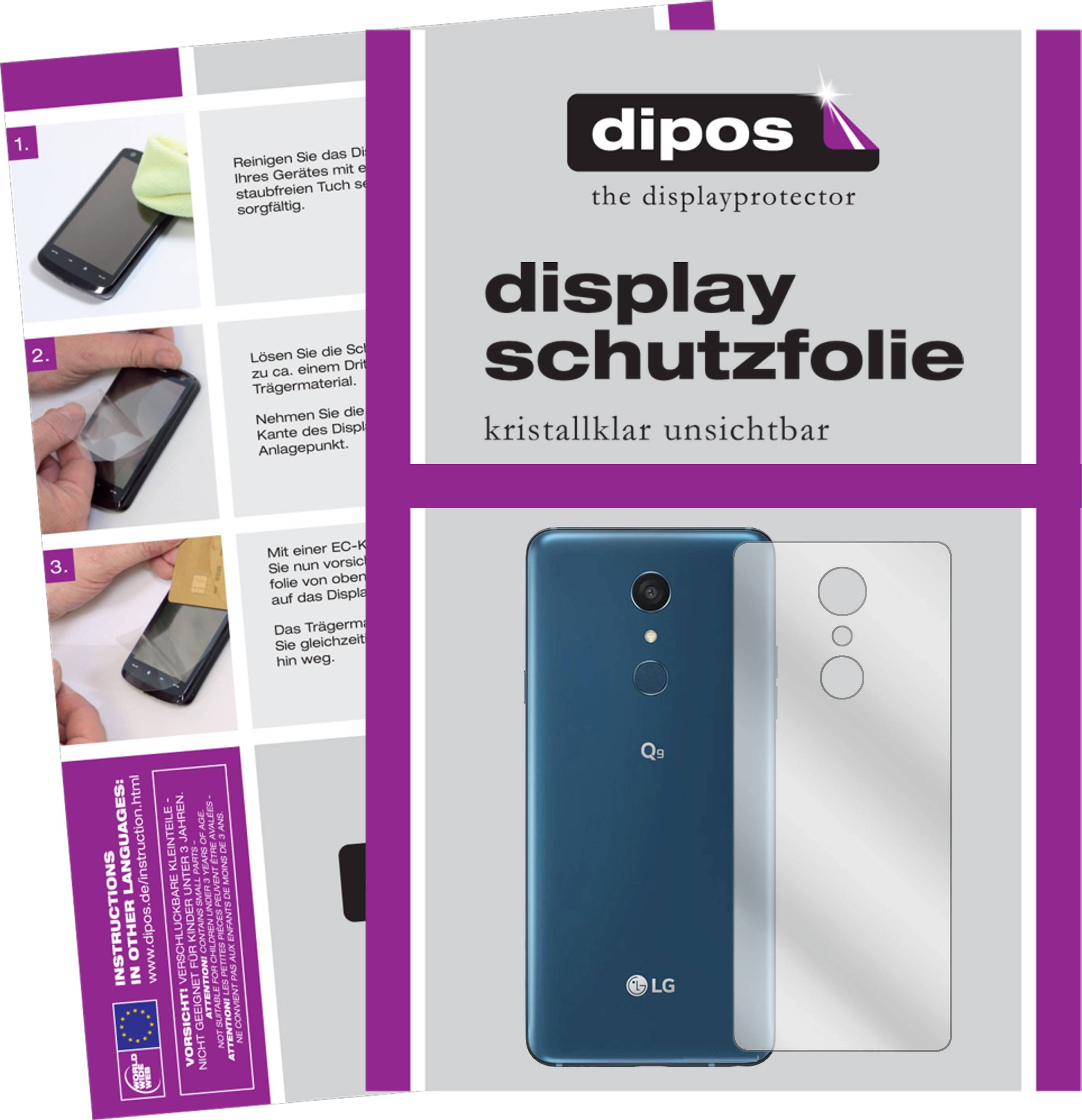 Dipos 6x Screen Protector LG Q9 One Back Crystal