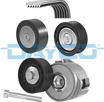 Dayco V-Ribbed Belt Set KPV206