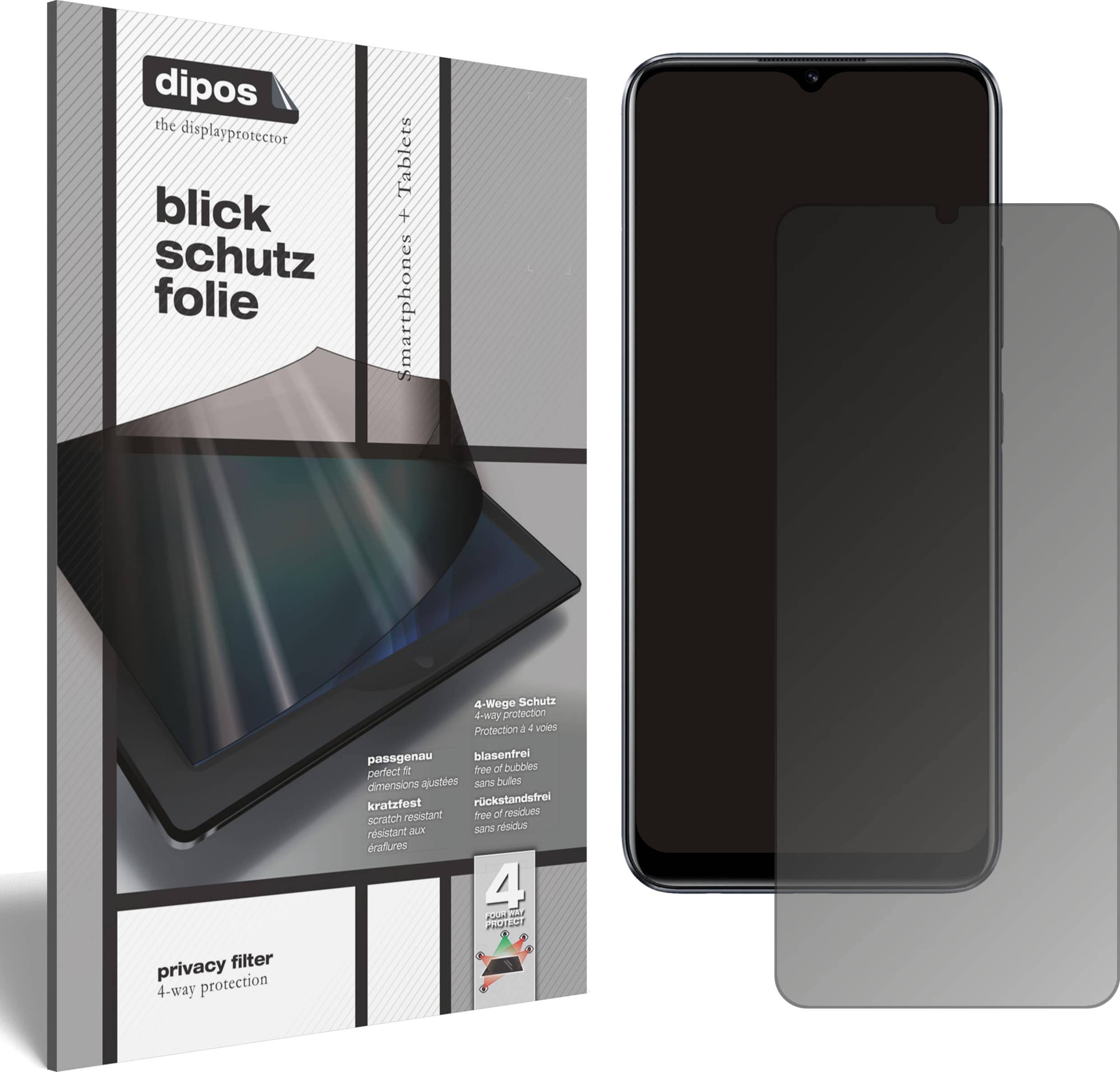 Dipos Realme C25s Privacy Filter Screen Protector