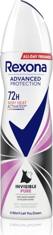 Advanced Protection Invisible Pure Antiperspirant 72h 150 ml