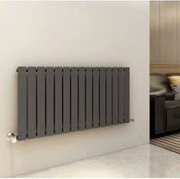 MCC Direct 600 1020mm Single Designer Panel Central Heating Radiator anthracite