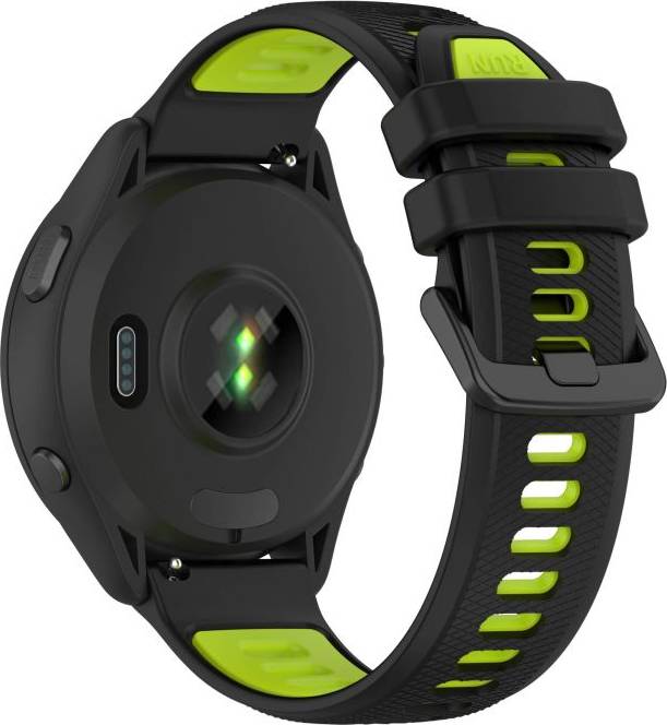 Essentials Urrem Garmin Forerunner 265 - Sort/Grøn