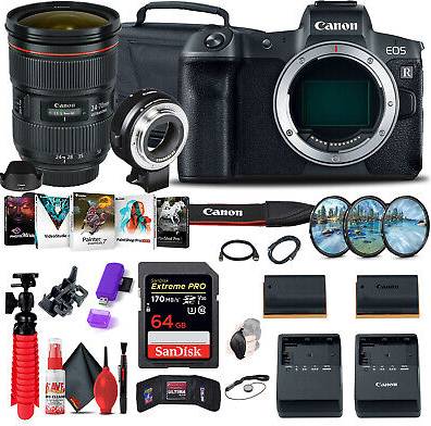 Canon eos r Canon EOS R Mirrorless Digital Camera Body Only - Black