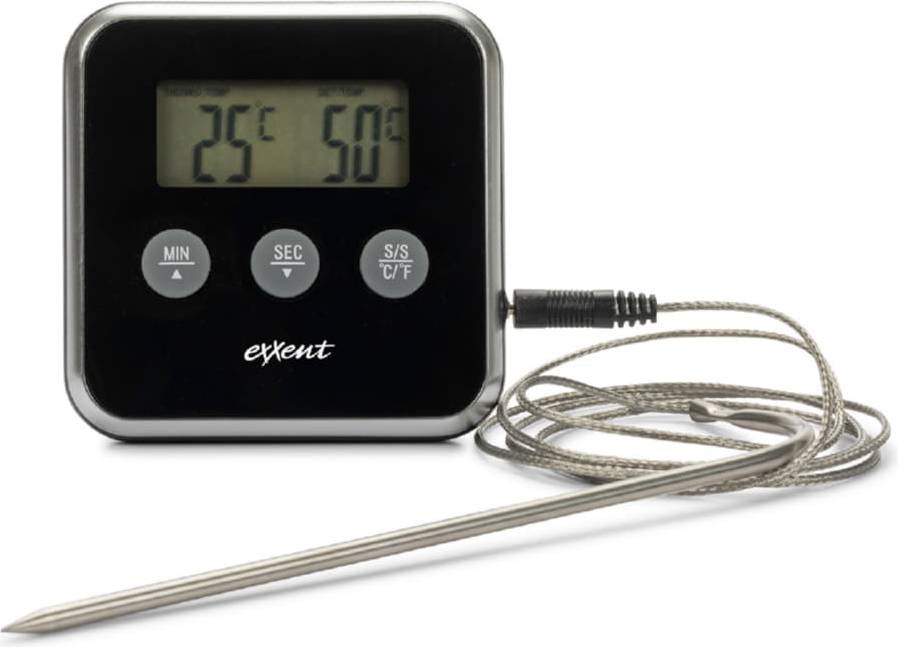Exxent Digital timer Stektermometer